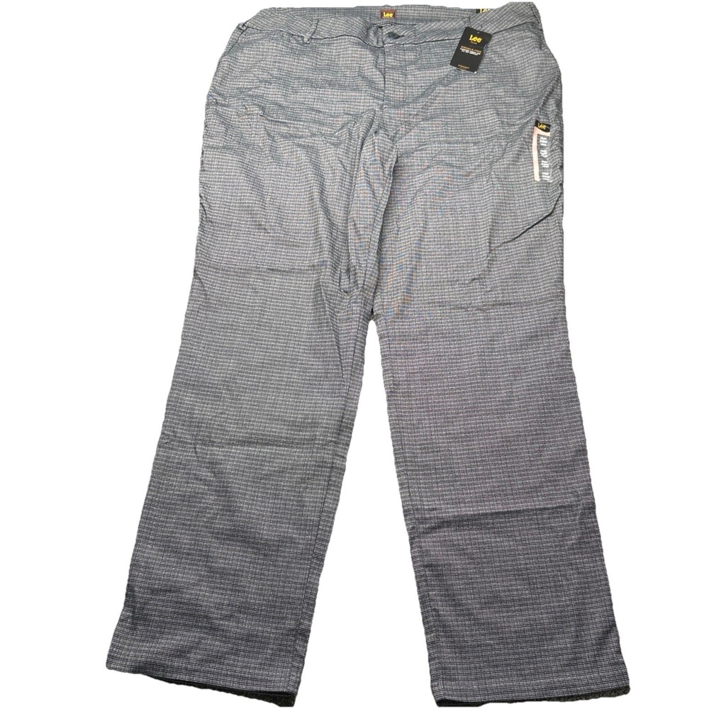 Lee women's pants 26w‎ Long Wrinkle Free 44x34 Long Grey